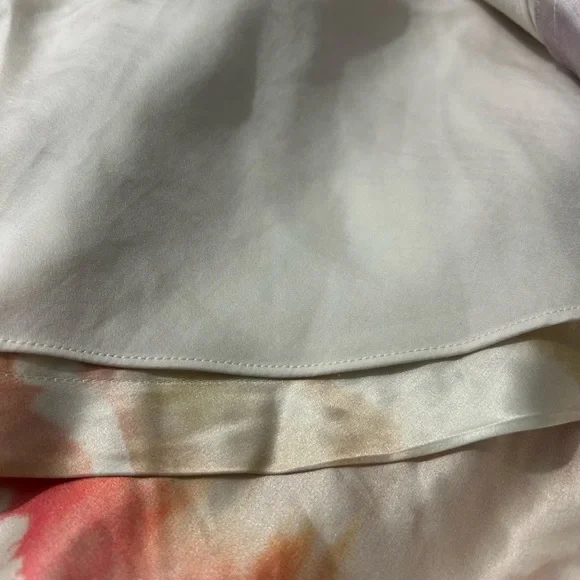 ALLSAINTS All Saints MELODY MAREA SILK BLEND Watercolor MIDI Dress New 8 - Picture 7 of 13